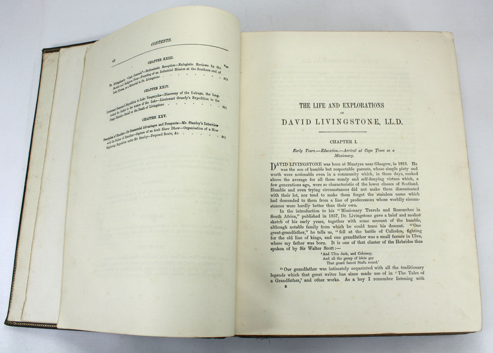 The Life and Explorations of David Livingstone, LL.D., Adam & Co/John G. Murdoch, London, c. 1880