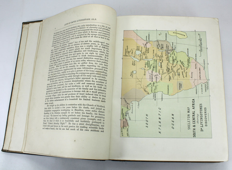 The Life and Explorations of David Livingstone, LL.D., Adam & Co/John G. Murdoch, London, c. 1880