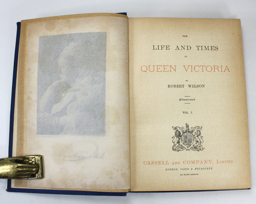 The Life and Times of Queen Victoria, Illustrated, 4 Volumes, Robert Wilson, 1897