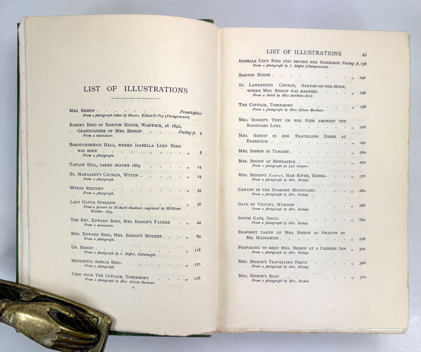 The Life of Isabella Bird (Mrs. Bishop), by Anna M. Stoddart. Published by John Murray, 1907
