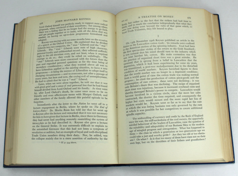 The Life of John Maynard Keynes, R.F. Harrod, 1951, with multiple signed half title, and letters by Gilbert Murray and Rose Macaulay. Liberal International & John Hutchison MacCallum Scott interest.