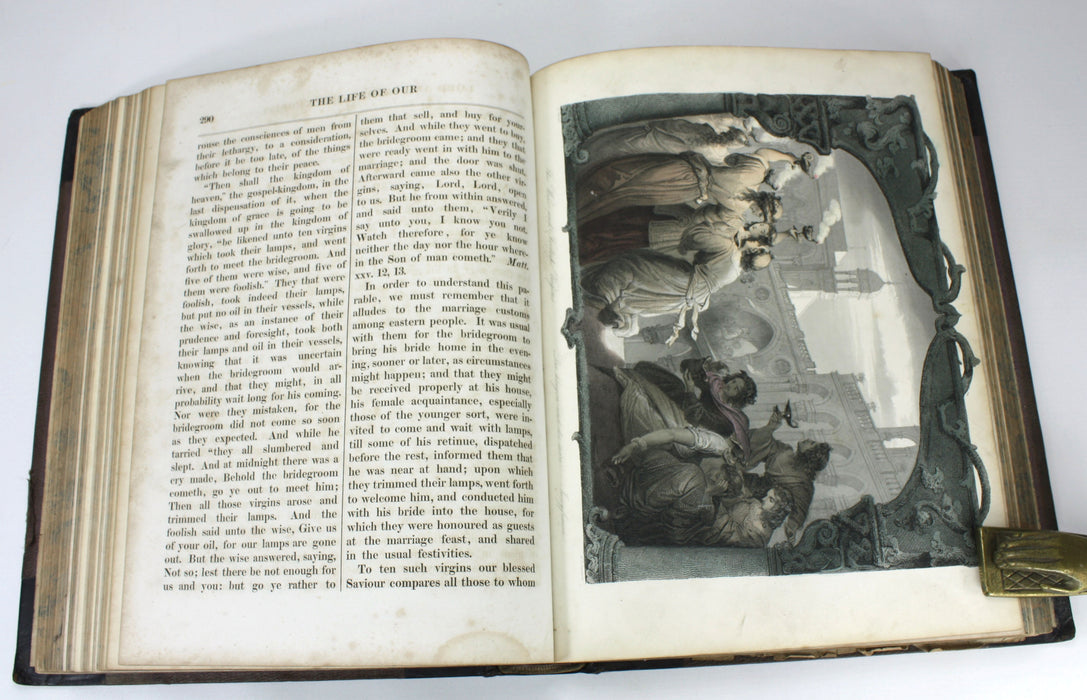 The Life of Our Lord and Saviour Jesus Christ, Revd. John Fleetwood, A. H. Payne, J. Hagger. Hand coloured plates.