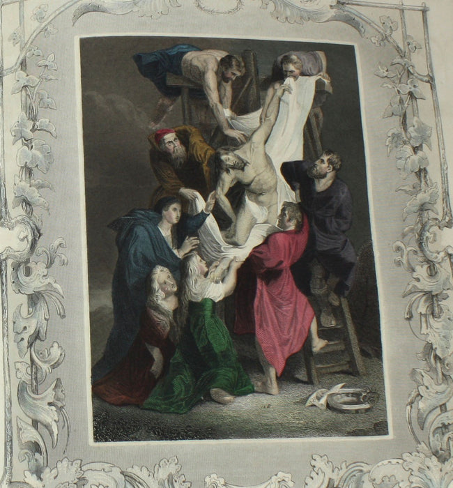 The Life of Our Lord and Saviour Jesus Christ, Revd. John Fleetwood, A. H. Payne, J. Hagger. Hand coloured plates.