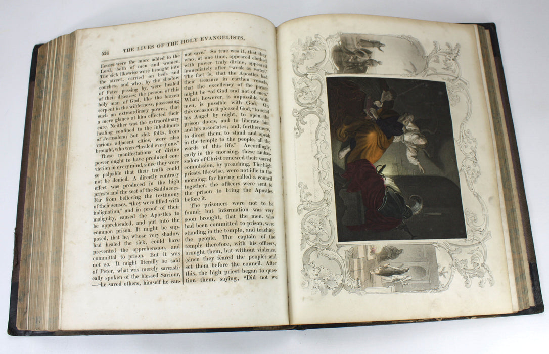 The Life of Our Lord and Saviour Jesus Christ, Revd. John Fleetwood, A. H. Payne, J. Hagger. Hand coloured plates.
