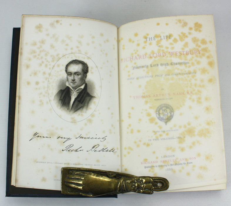 The Life of Richard Lord Westbury, formerly Lord High Chancellor, Thomas Arthur Nash, 1888