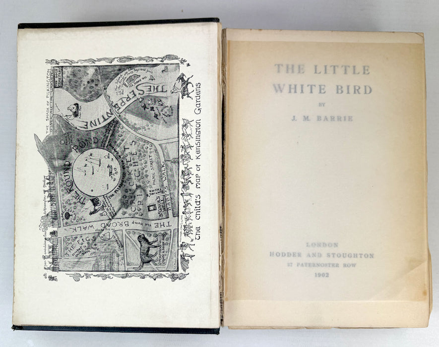 The Little White Bird, by J. M. Barrie (first appearance of Peter Pan), Hodder and Stoughton, 1902 first edition