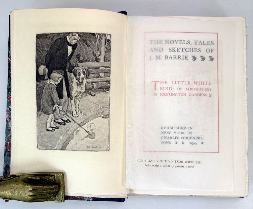 The Little White Bird; or Adventures in Kensington Gardens, J.M. Barrie, Charles Scribner's Sons, 1909