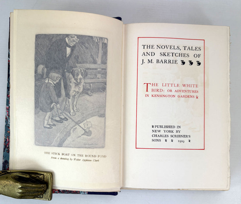 The Little White Bird; or Adventures in Kensington Gardens, J.M. Barrie, Charles Scribner's Sons, 1909