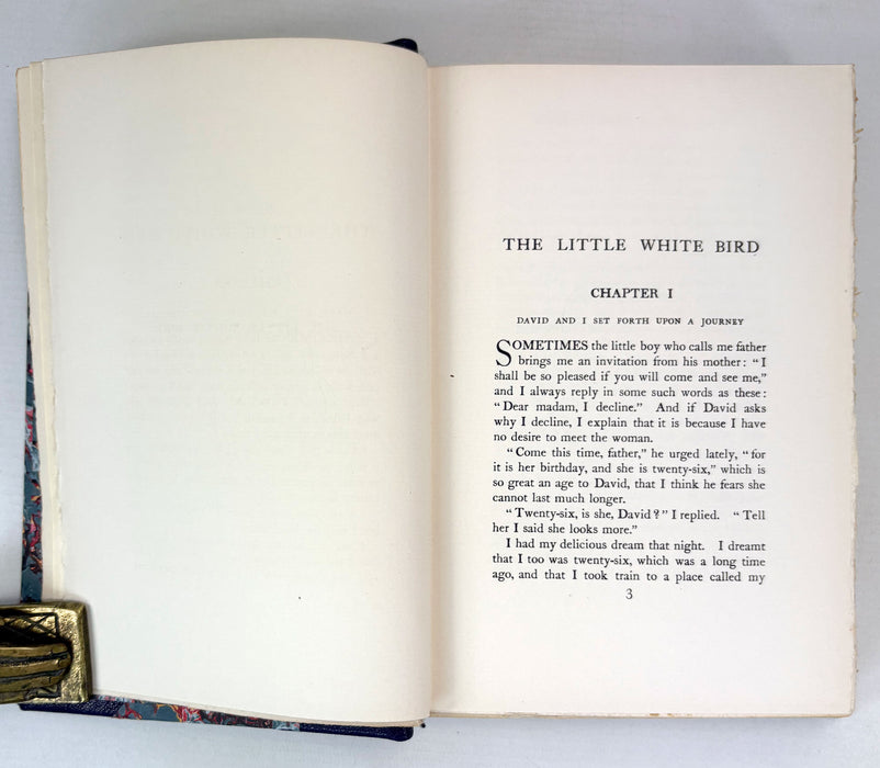 The Little White Bird; or Adventures in Kensington Gardens, J.M. Barrie, Charles Scribner's Sons, 1909