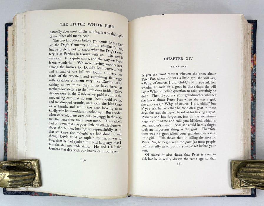 The Little White Bird; or Adventures in Kensington Gardens, J.M. Barrie, Charles Scribner's Sons, 1909