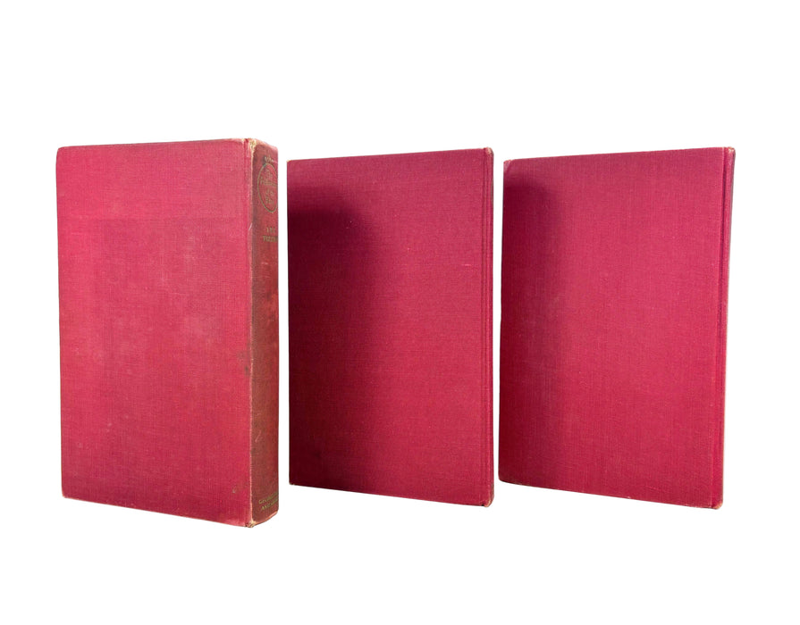 The Lord of The Rings, J.R.R. Tolkien; 1st edition set, 1956-57, 5th, 4th & 3rd impressions