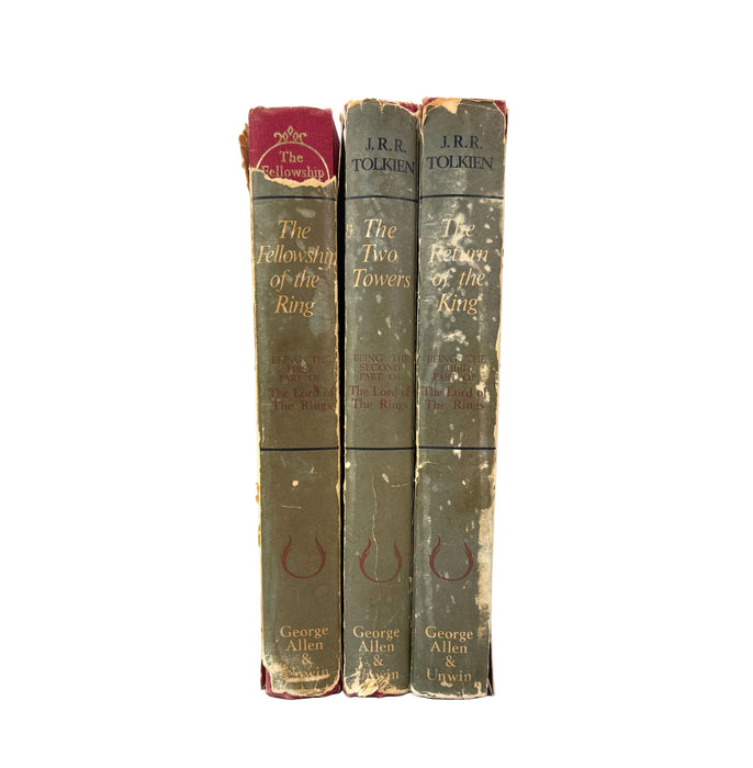 The Lord of The Rings, J.R.R. Tolkien; 2nd edition set; all 3rd impressions, 1968