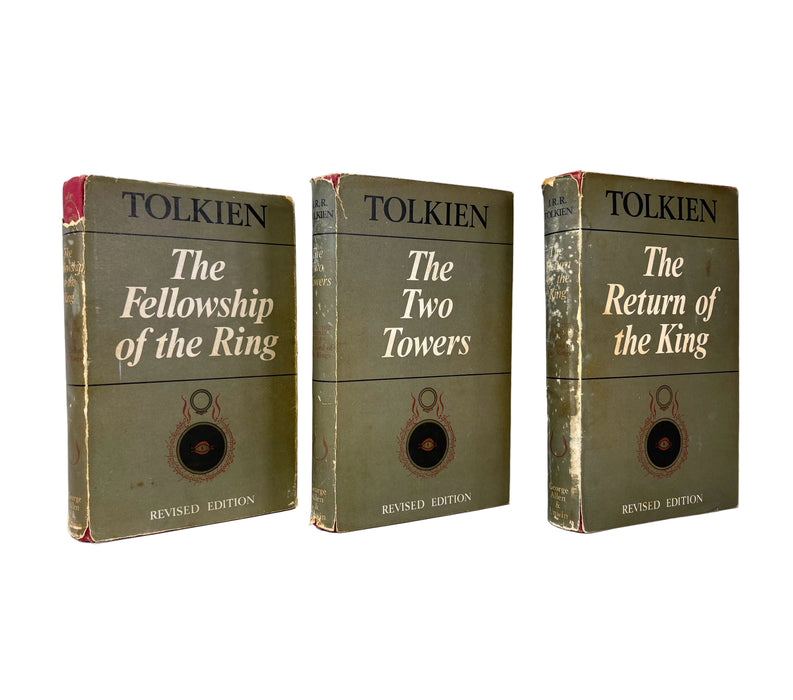 The Lord of The Rings, J.R.R. Tolkien; 2nd edition set; all 3rd impressions, 1968