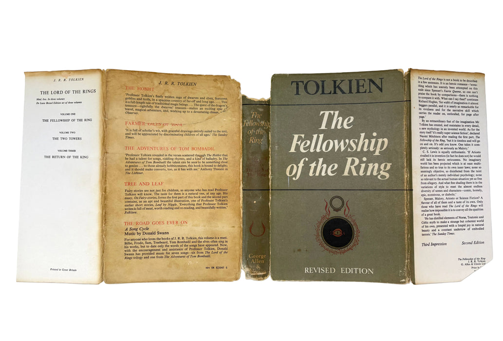 The Lord of The Rings, J.R.R. Tolkien; 2nd edition set; all 3rd impressions, 1968