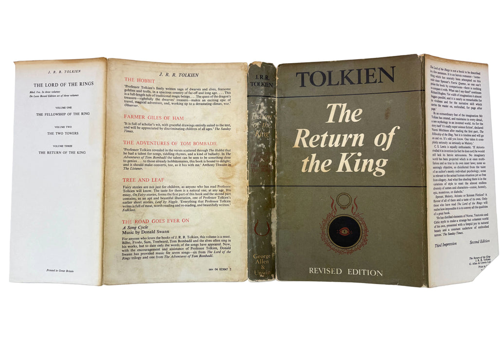 The Lord of The Rings, J.R.R. Tolkien; 2nd edition set; all 3rd impressions, 1968