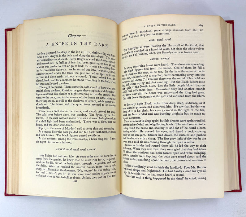 The Lord of The Rings, J.R.R. Tolkien; 2nd edition set; all 3rd impressions, 1968