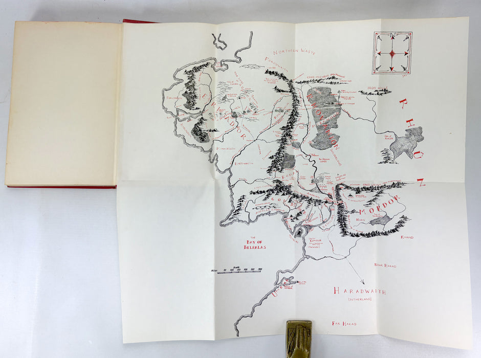 The Lord of The Rings, J.R.R. Tolkien; 2nd edition set; all 3rd impressions, 1968
