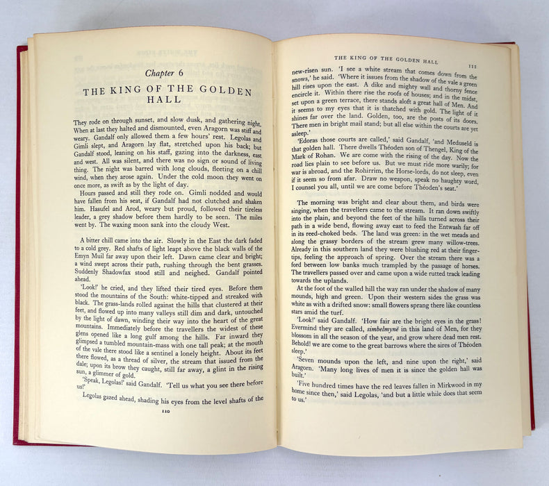 The Lord of The Rings, J.R.R. Tolkien; 2nd edition set; all 3rd impressions, 1968