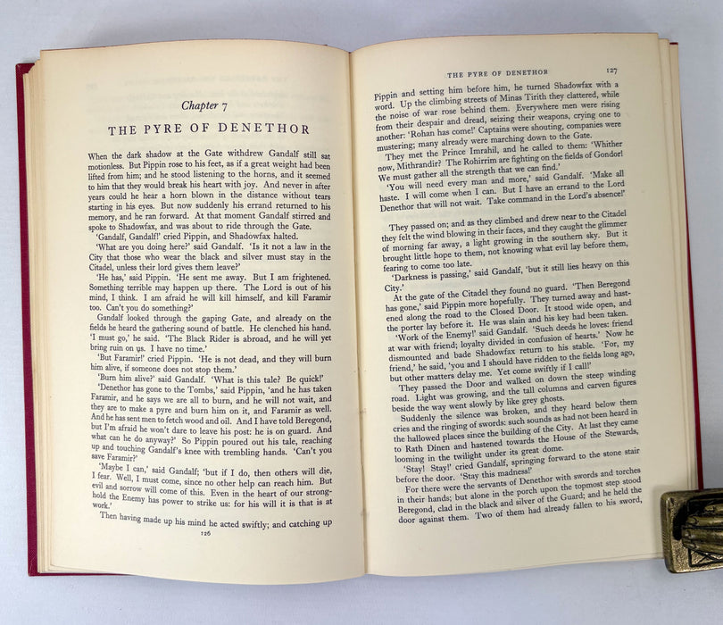 The Lord of The Rings, J.R.R. Tolkien; 2nd edition set; all 3rd impressions, 1968