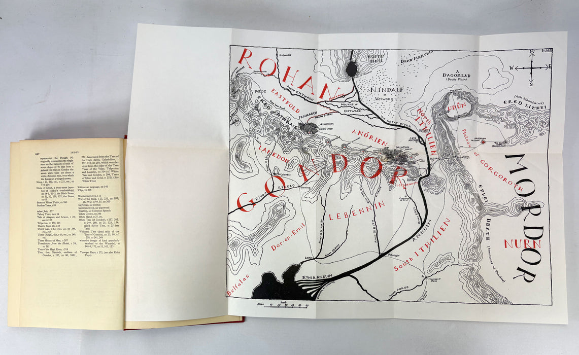 The Lord of The Rings, J.R.R. Tolkien; 2nd edition set; all 3rd impressions, 1968