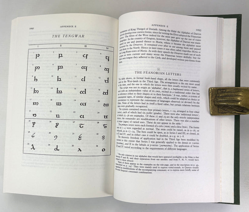 The Lord of The Rings, J.R.R. Tolkien; HarperCollins, 1994 hardback