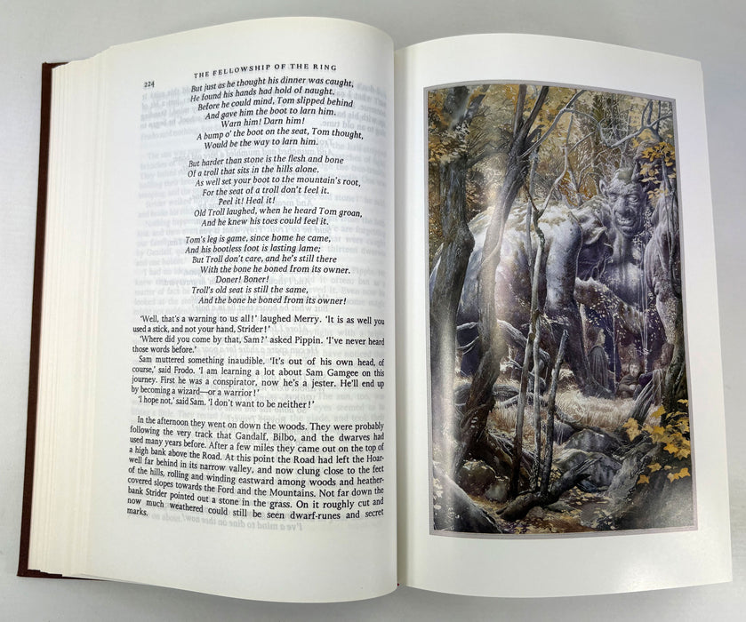 The Lord of The Rings, J.R.R. Tolkien; Illustrated by Alan Lee, HarperCollins, 1991 Centenary Edition