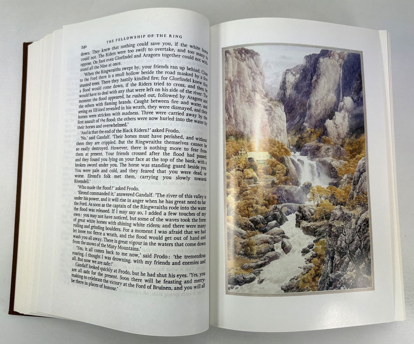 The Lord of The Rings, J.R.R. Tolkien; Illustrated by Alan Lee, HarperCollins, 1991 Centenary Edition
