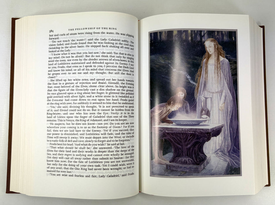 The Lord of The Rings, J.R.R. Tolkien; Illustrated by Alan Lee, HarperCollins, 1991 Centenary Edition