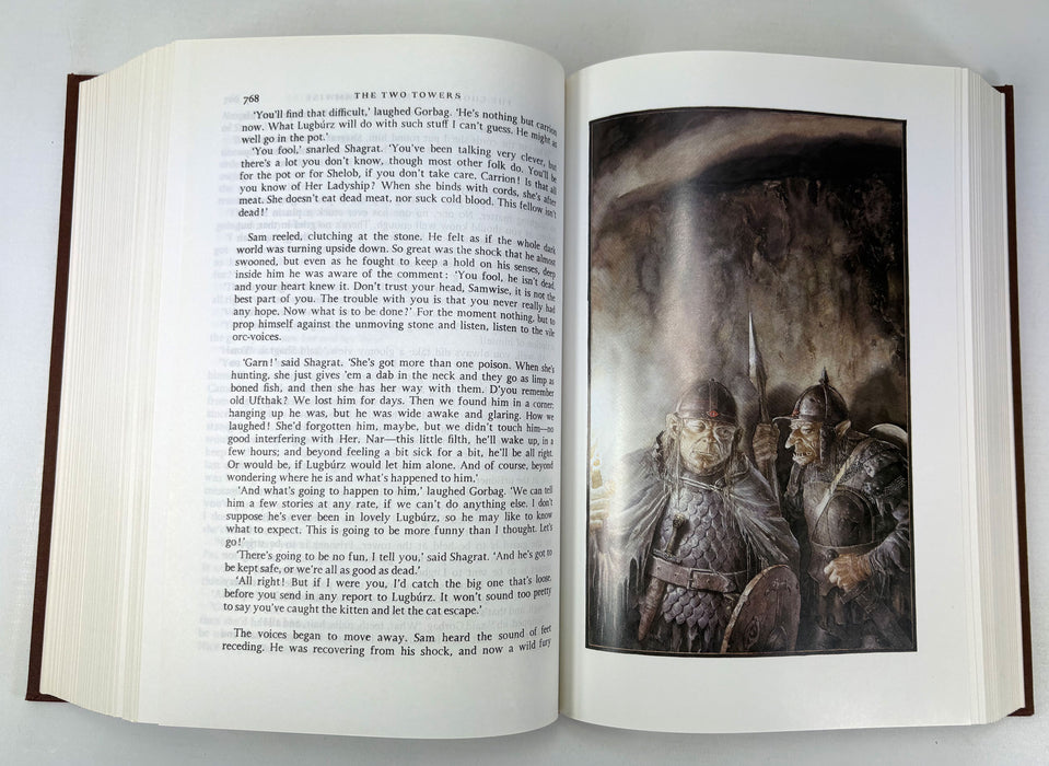 The Lord of The Rings, J.R.R. Tolkien; Illustrated by Alan Lee, HarperCollins, 1991 Centenary Edition