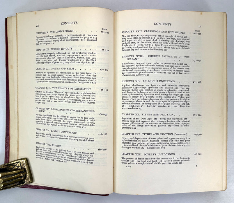 The Medieval Village, G.G. Coulton, Cambridge University Press, 1931