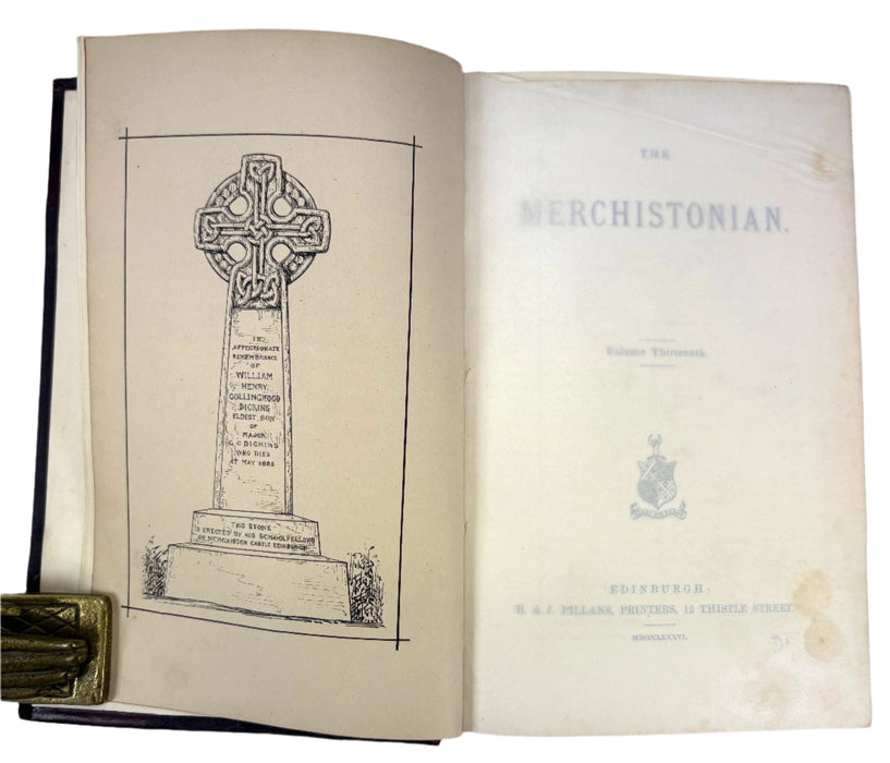 The Merchistonian, Volume Thirteenth, 1886