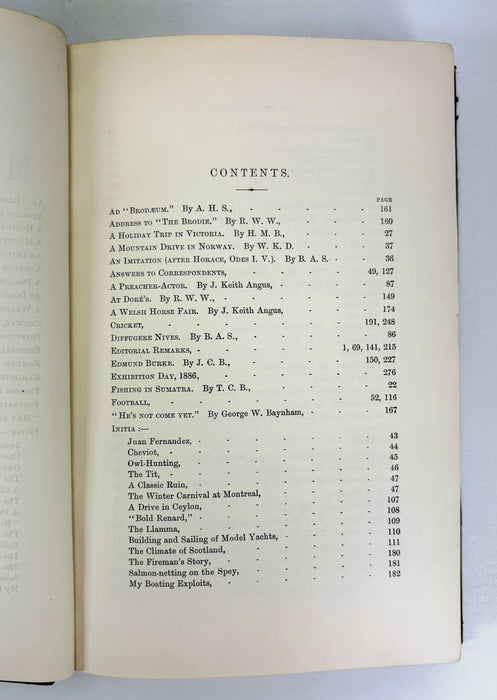 The Merchistonian, Volume Thirteenth, 1886