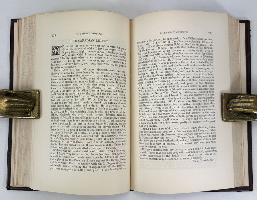 The Merchistonian, Volume Thirteenth, 1886