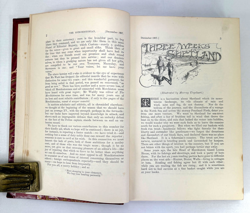 The Merchistonian, Volume Thirty-fifth, 1908