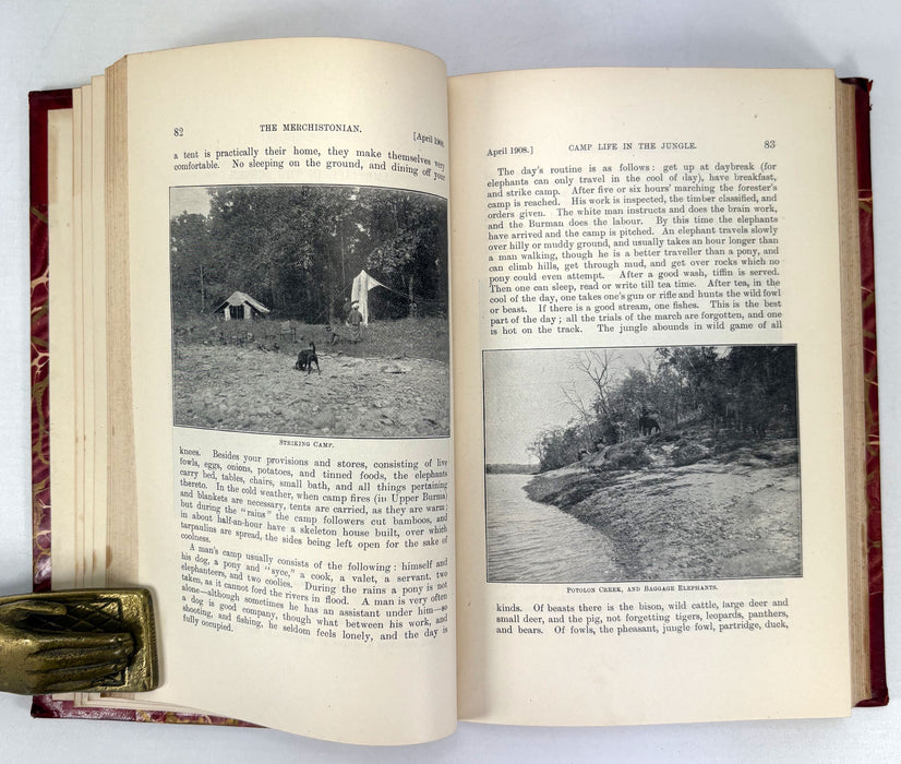 The Merchistonian, Volume Thirty-fifth, 1908