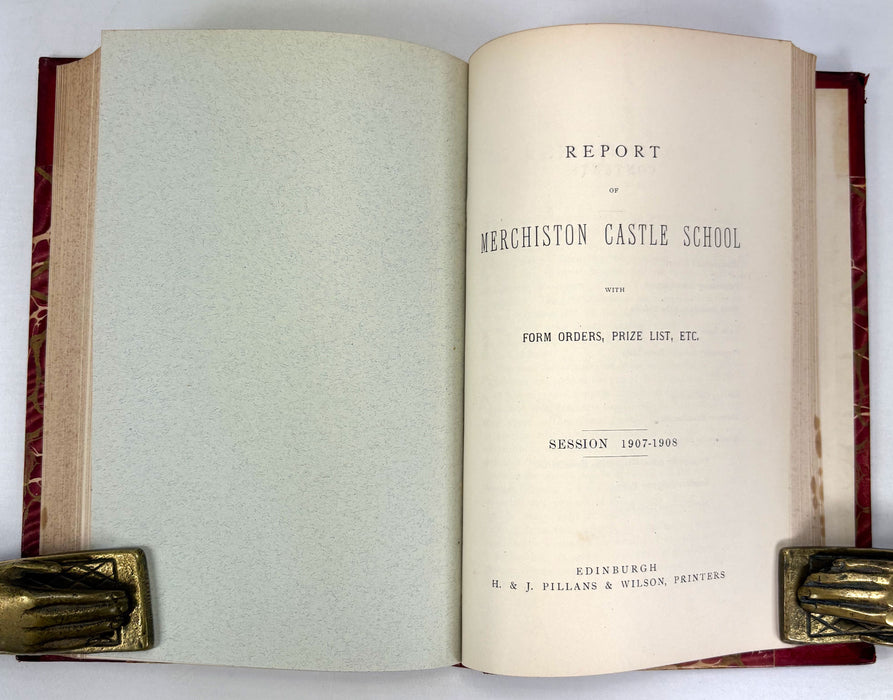 The Merchistonian, Volume Thirty-fifth, 1908