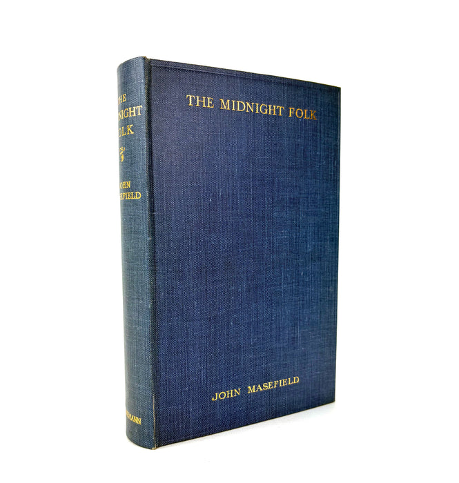 The Midnight Folk, A Novel, by John Masefield, 1927 first edition