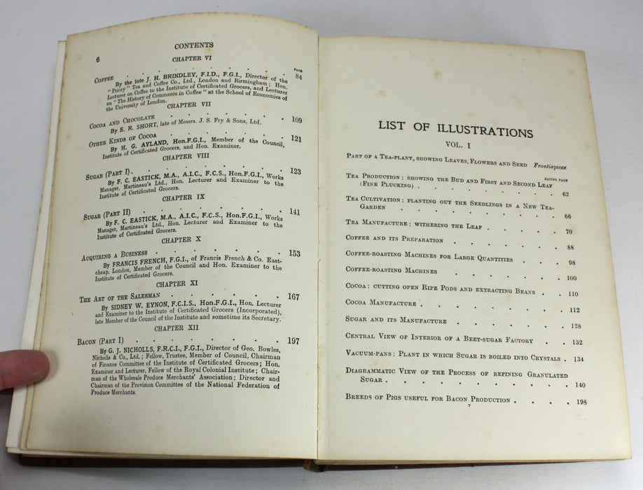 The Modern Grocer and Provision Dealer, C.L.T. Beeching, 4 Volume Set complete, c. 1920s