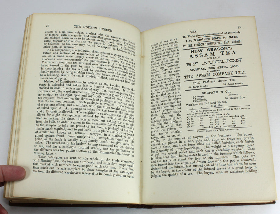 The Modern Grocer and Provision Dealer, C.L.T. Beeching, 4 Volume Set complete, c. 1920s