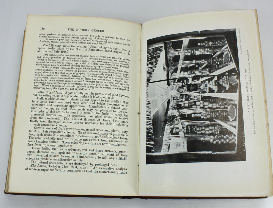 The Modern Grocer and Provision Dealer, C.L.T. Beeching, 4 Volume Set complete, c. 1920s