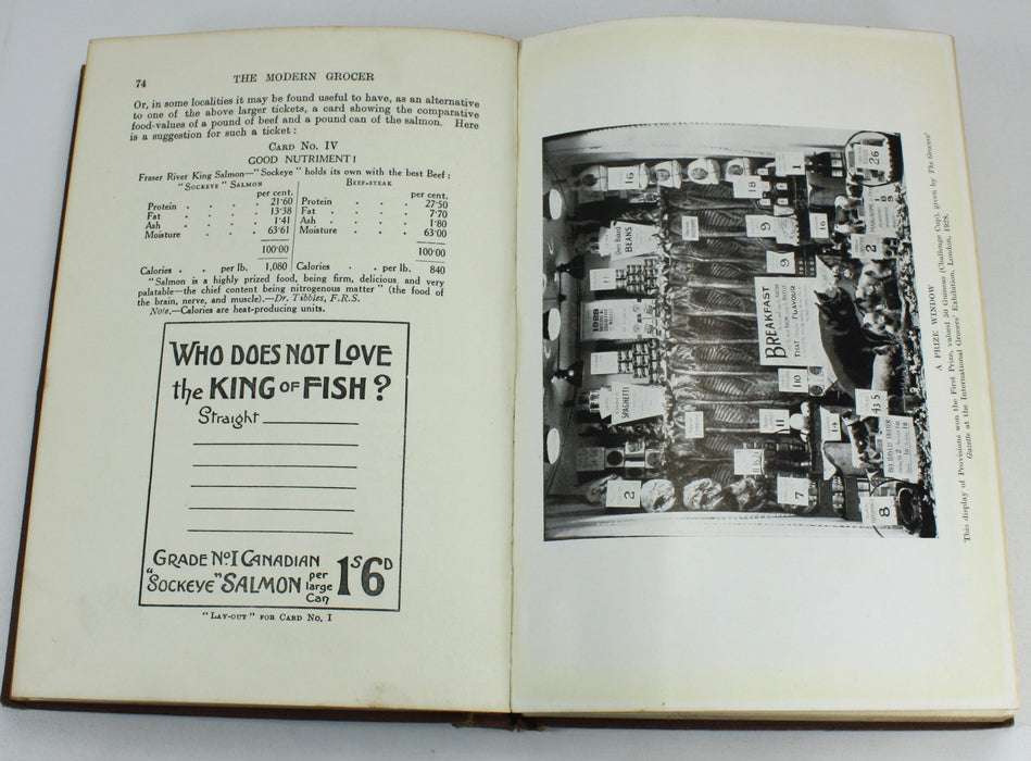 The Modern Grocer and Provision Dealer, C.L.T. Beeching, 4 Volume Set complete, c. 1920s