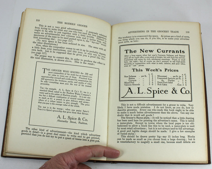 The Modern Grocer and Provision Dealer, C.L.T. Beeching, 4 Volume Set complete, c. 1920s