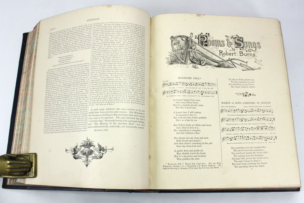 The National Burns, Including The Airs of All the Songs and an Original Life of Burns, Rev. George Gilfillan, William Mackenzie, c. 1880