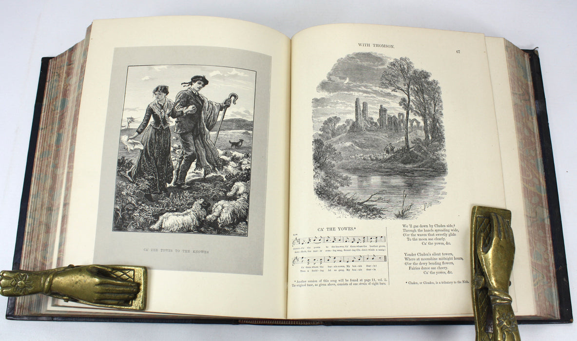 The National Burns, Including The Airs of All the Songs and an Original Life of Burns, Rev. George Gilfillan, William Mackenzie, c. 1880