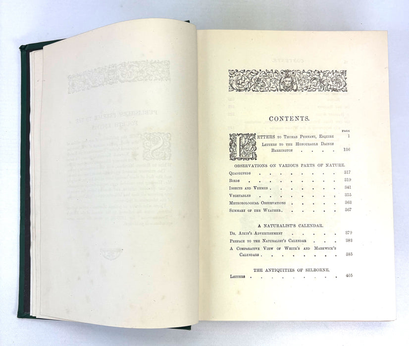 The Natural History and Antiquities of Selborne, Gilbert White, Illustrated by Thomas Bewick, Swan Sonnenschein, 1888