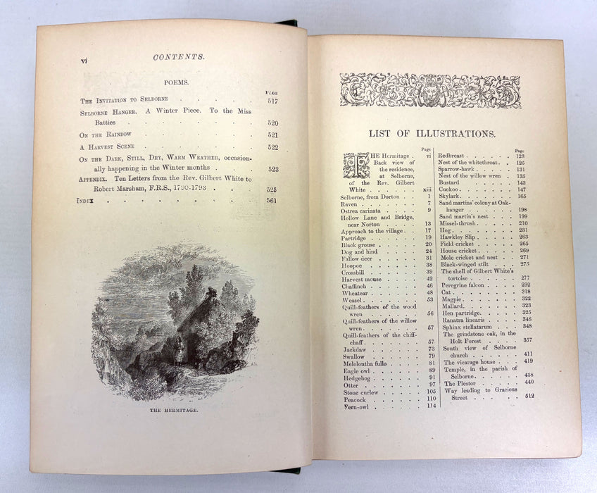 The Natural History and Antiquities of Selborne, Gilbert White, Illustrated by Thomas Bewick, Swan Sonnenschein, 1891