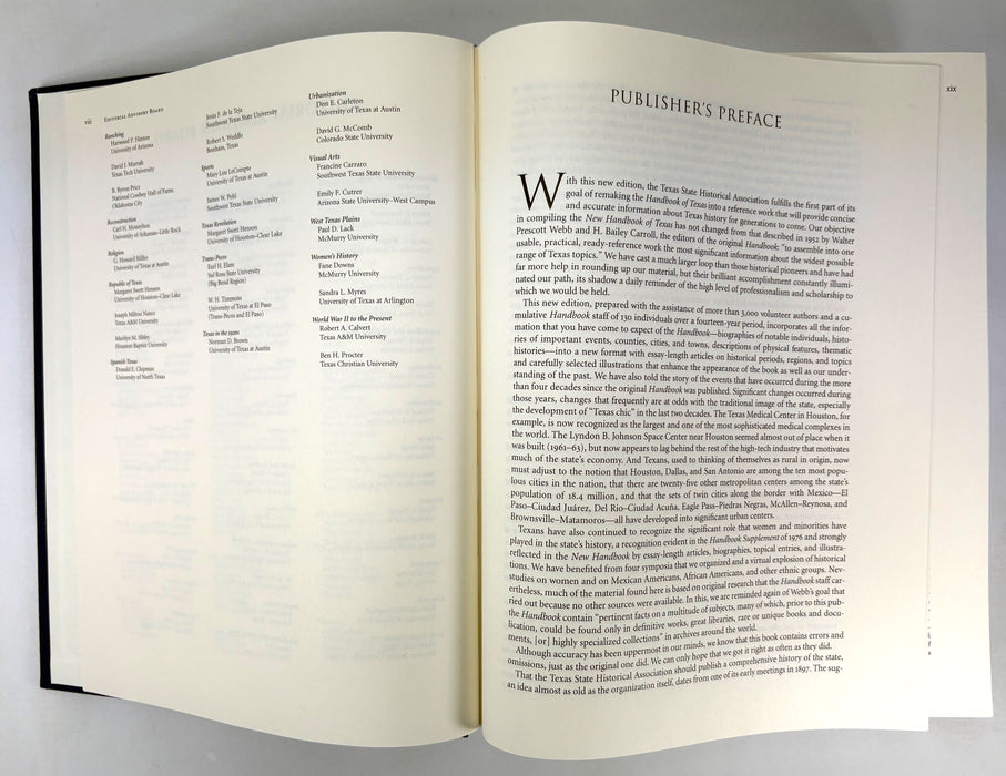 The New Handbook of Texas, in Six Volumes, The Texas State Historical Association, 1996