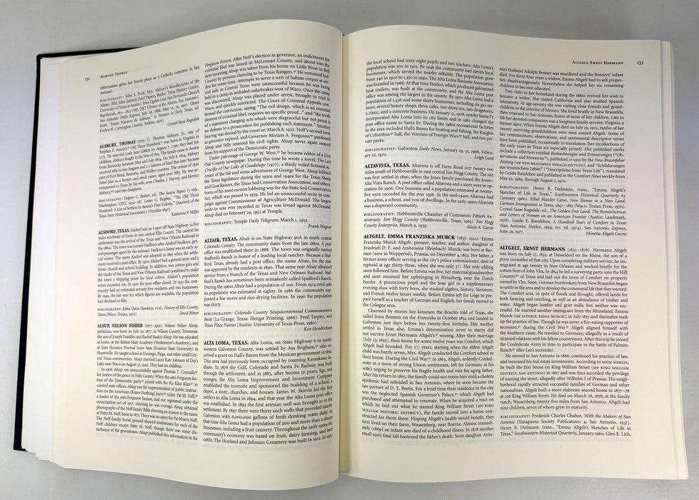The New Handbook of Texas, in Six Volumes, The Texas State Historical Association, 1996