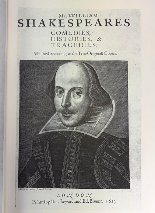 The Norton Facsimile; The First Folio of Shakepeare, Prepared by Charlton Hinman, 1996