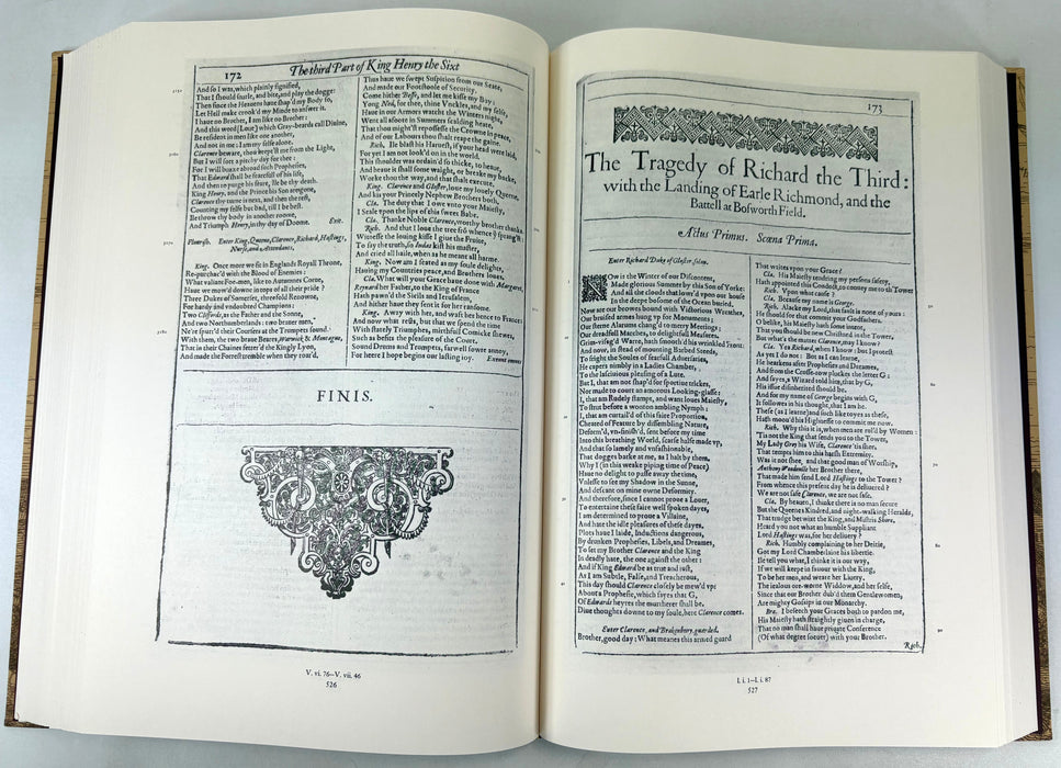 The Norton Facsimile; The First Folio of Shakepeare, Prepared by Charlton Hinman, 1996
